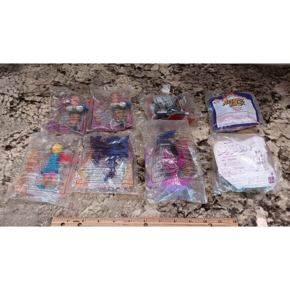 Lot Of 8 McDonald's Happy Meal Toys Yo, Yogi, Doug, Animal Kingdom 1991 To 2019 - Picture 4 of 16